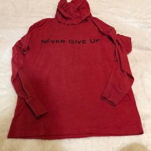 Lightweight long sleeve hoodie -s